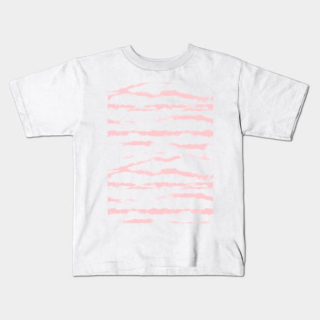 Tiger Stripe Kids T-Shirt by VeRaWoNg